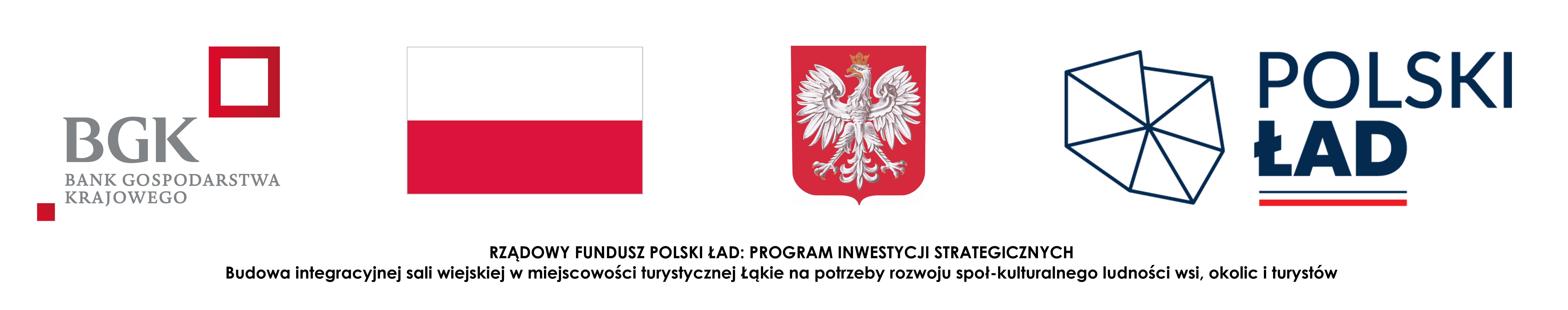 Logo BGK i Polski Ład