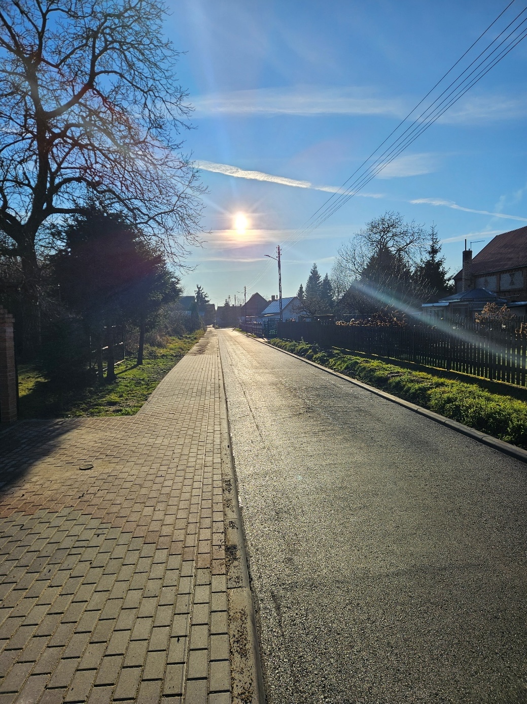 Przebudowa drogi w m.Węgrzynice