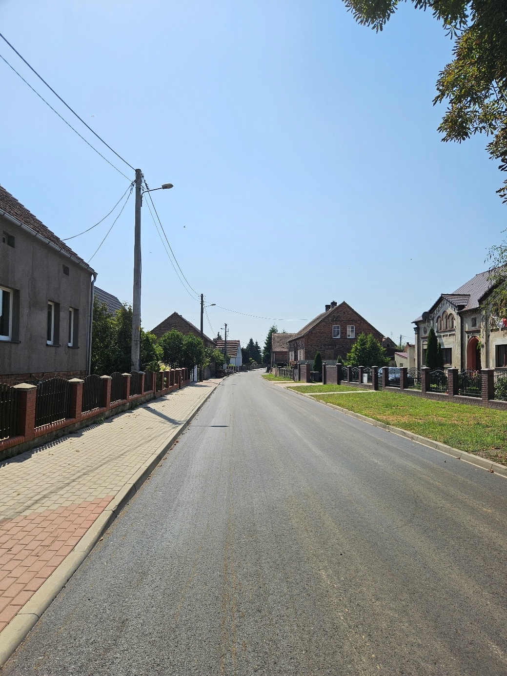 Przebudowa dróg w m. Pałck