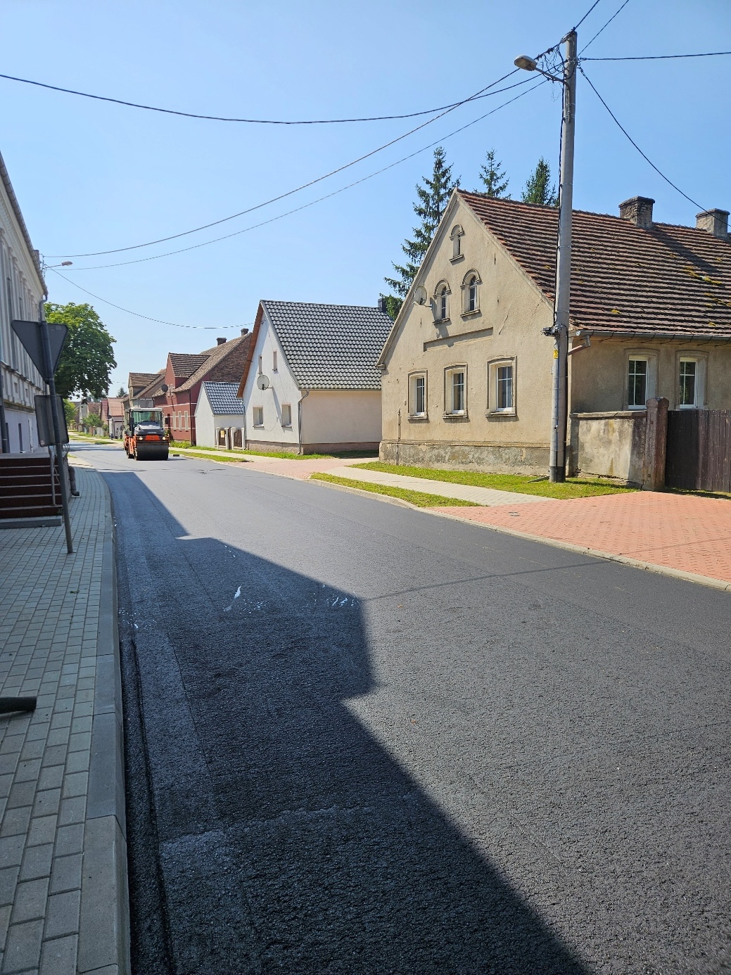 Przebudowa dróg w m. Pałck