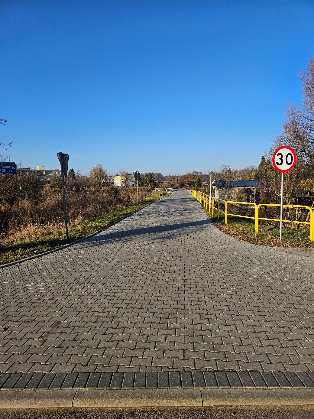 Przebudowa ul. Chrobrego w Ołoboku