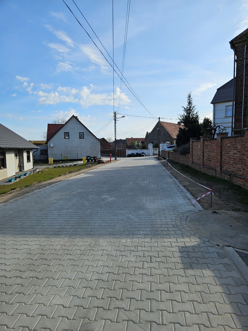 Przebudowa ul. Kościelnej w Ołoboku