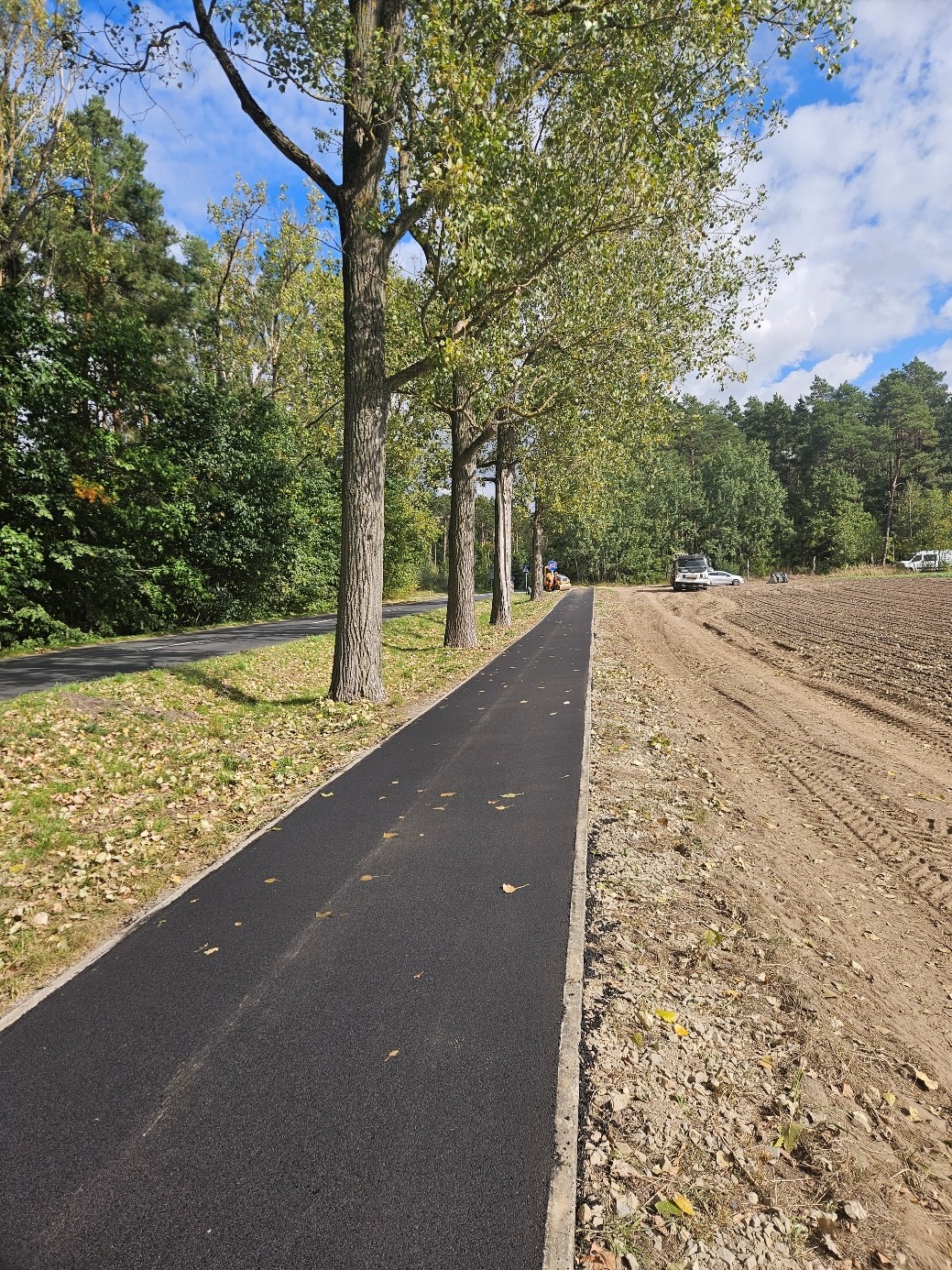 Przebudowa ścieżki rowerowej Lubogóra-Ołobok