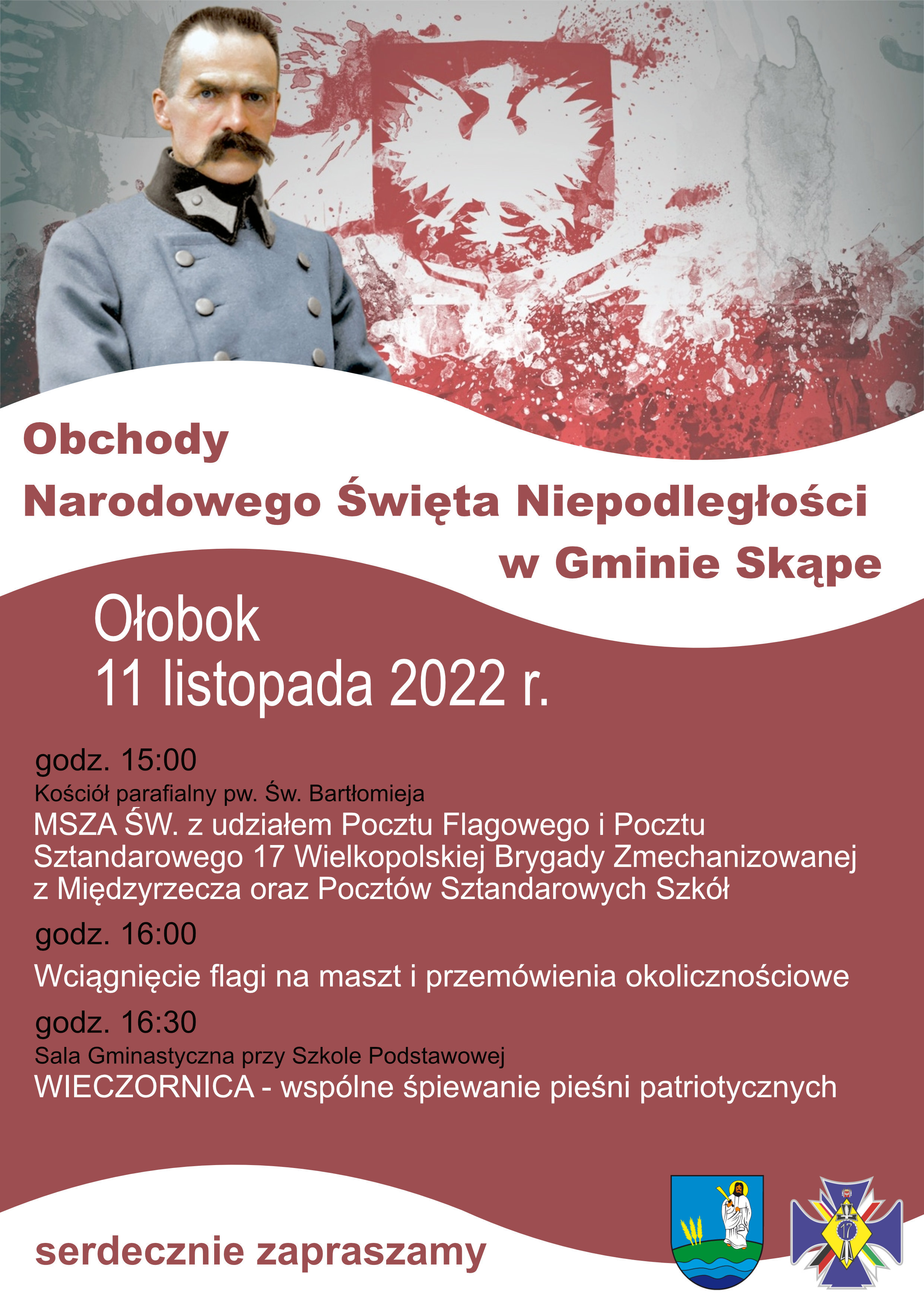 Obchody Narodowego Święta Niepodległości w Gminie Skąpe